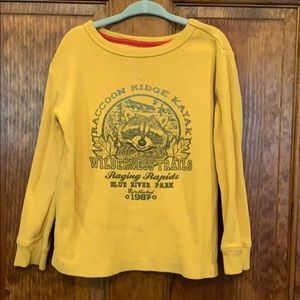 Raccoon Long sleeve shirt 5T